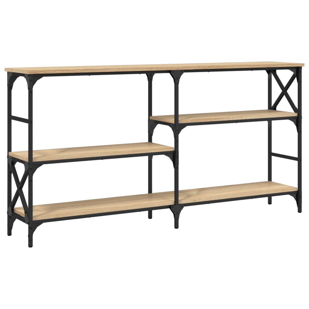 Wandtafel 150X29X76,5 Cm Bewerkt Hout Kleurig