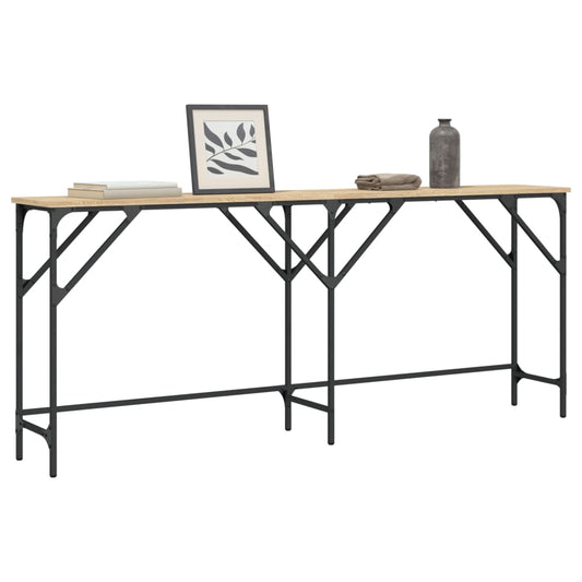 Wandtafel 180X29X75 Cm Bewerkt Hout Kleurig