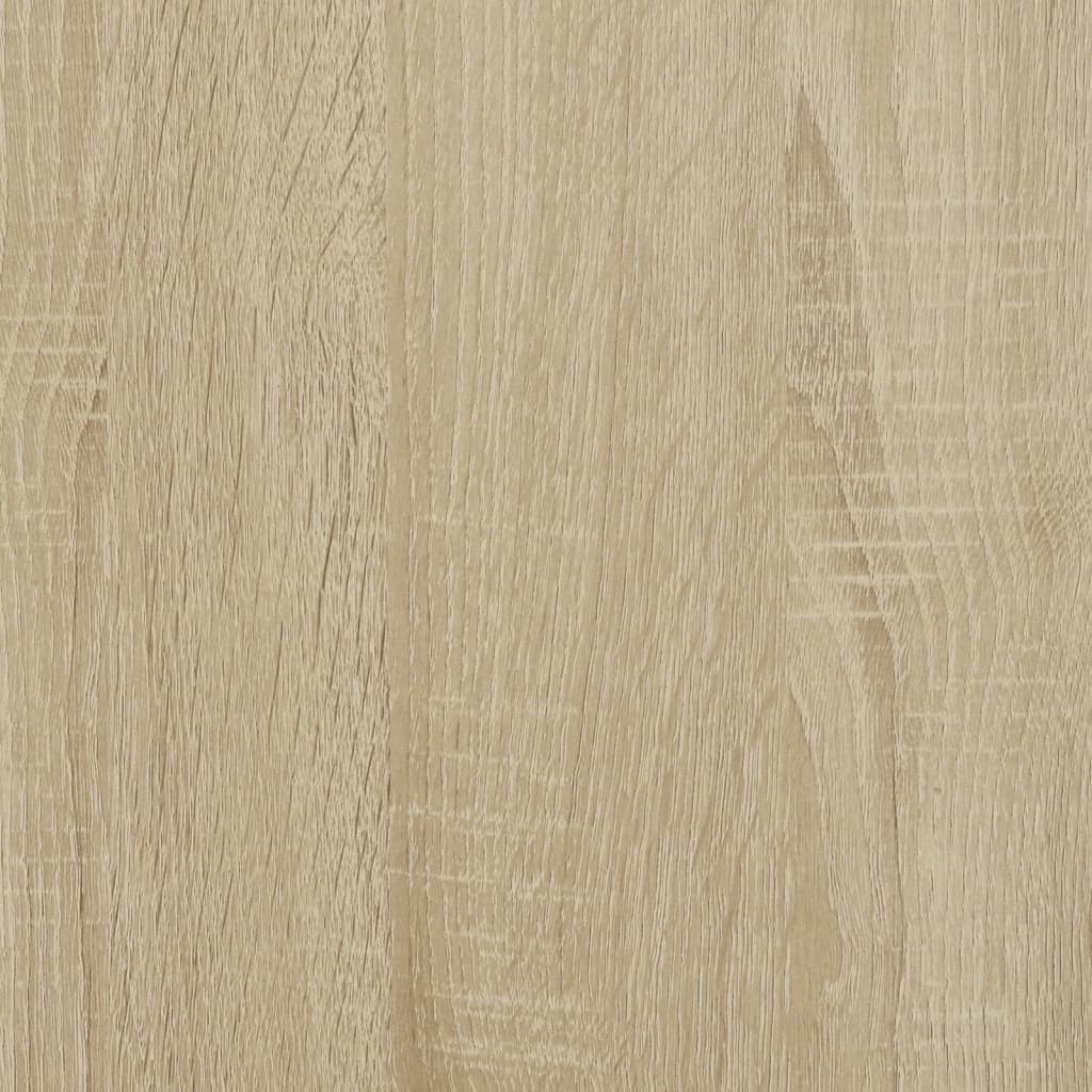 3-Delige Tafeltjesset Bewerkt Hout Kleurig
