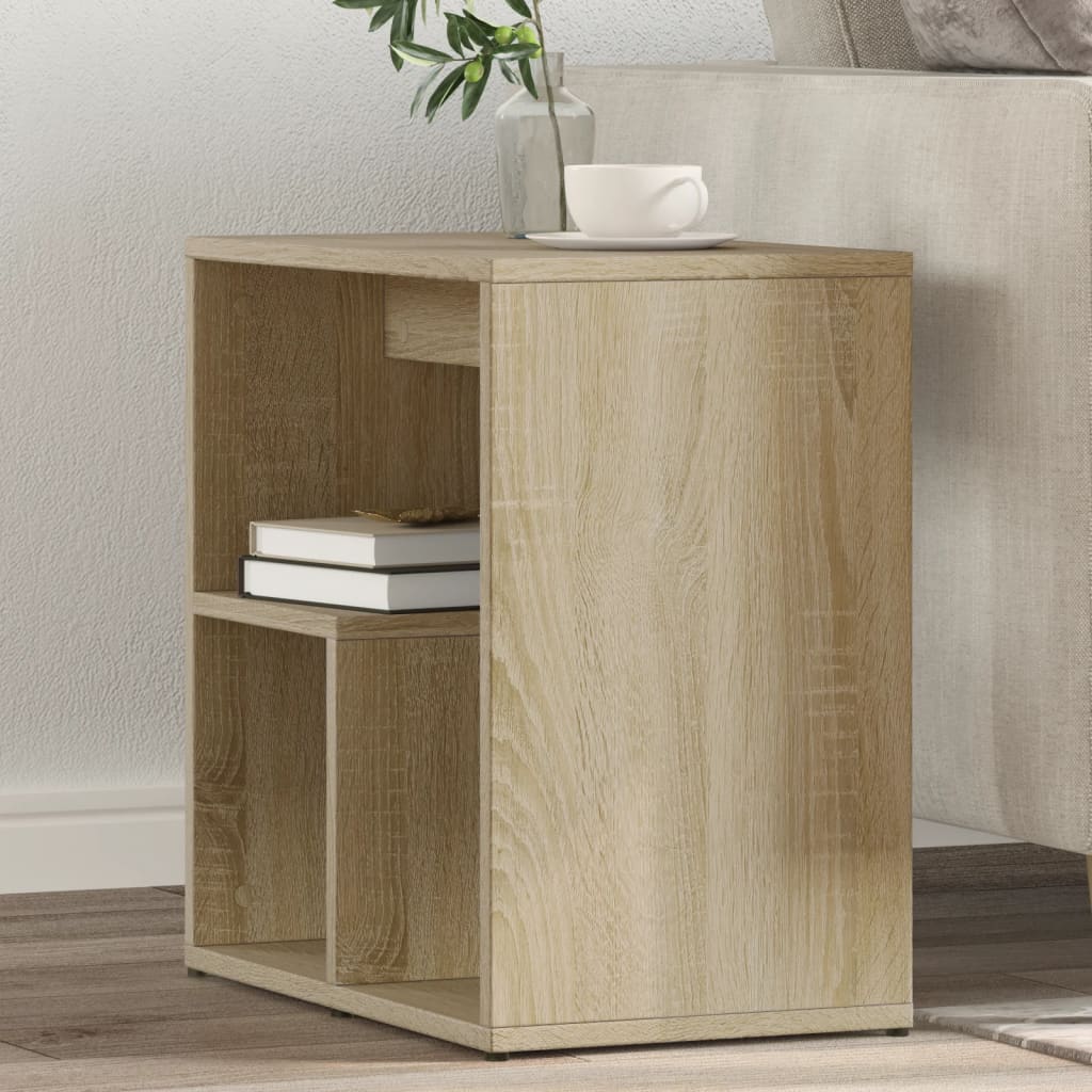 Bijzettafels 50X30X50 Cm Bewerkt Hout Kleurig