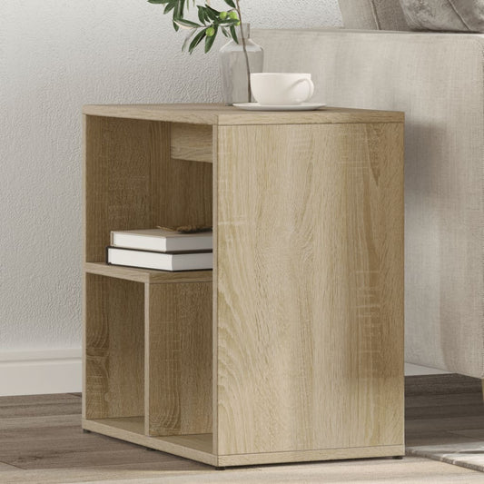 Bijzettafels 50X30X50 Cm Bewerkt Hout Kleurig