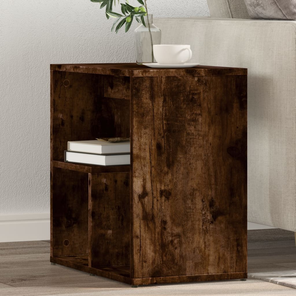 Bijzettafels 50X30X50 Cm Bewerkt Hout Kleurig