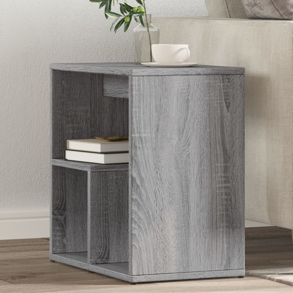 Bijzettafels 50X30X50 Cm Bewerkt Hout Kleurig