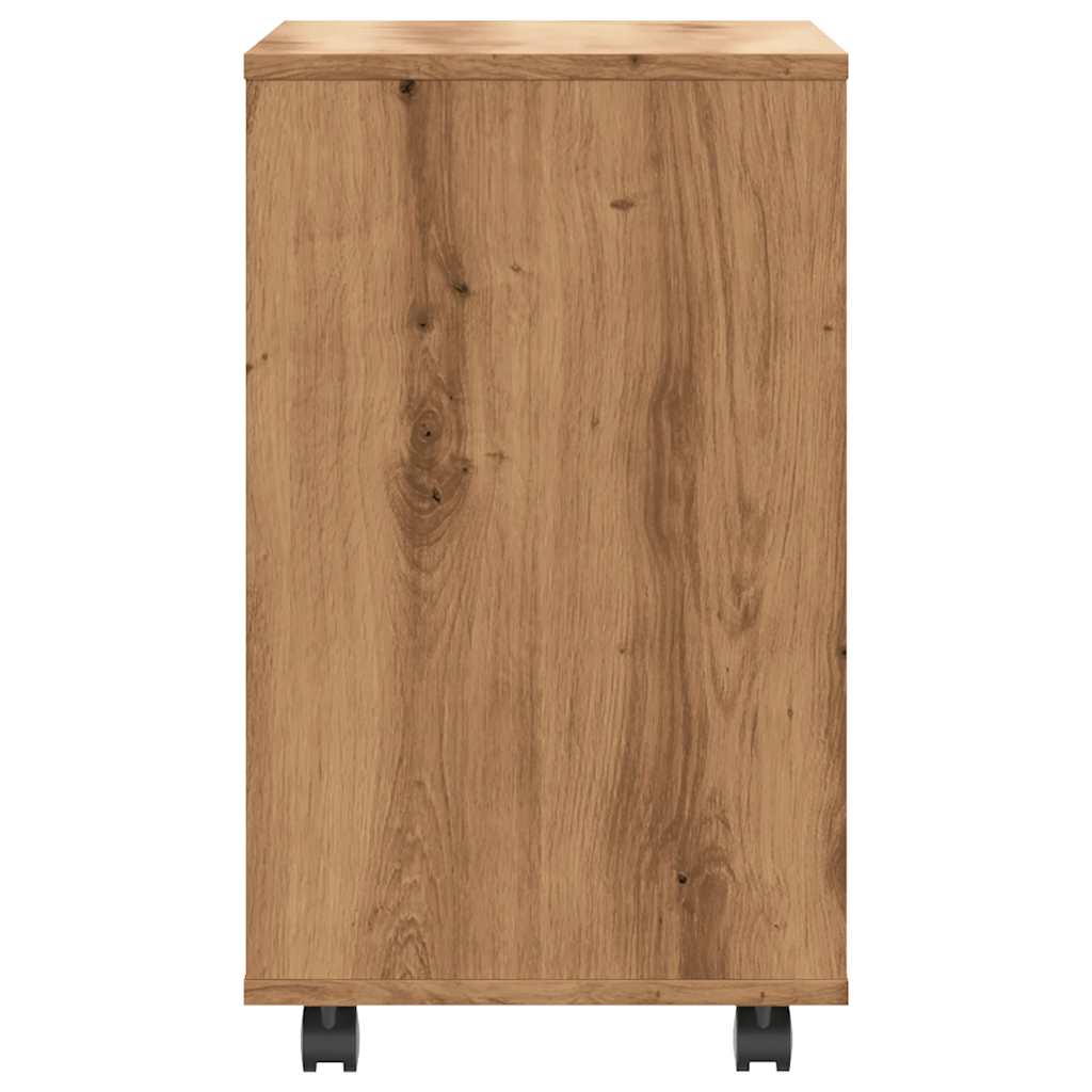 Bijzettafel 70X35X55 Cm Bewerkt Hout