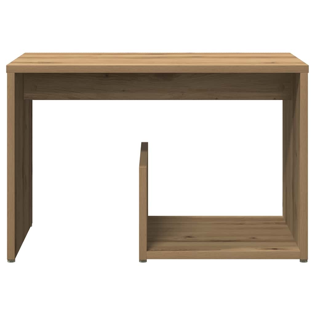 Bijzettafel 59X36X38 Cm Bewerkt Hout