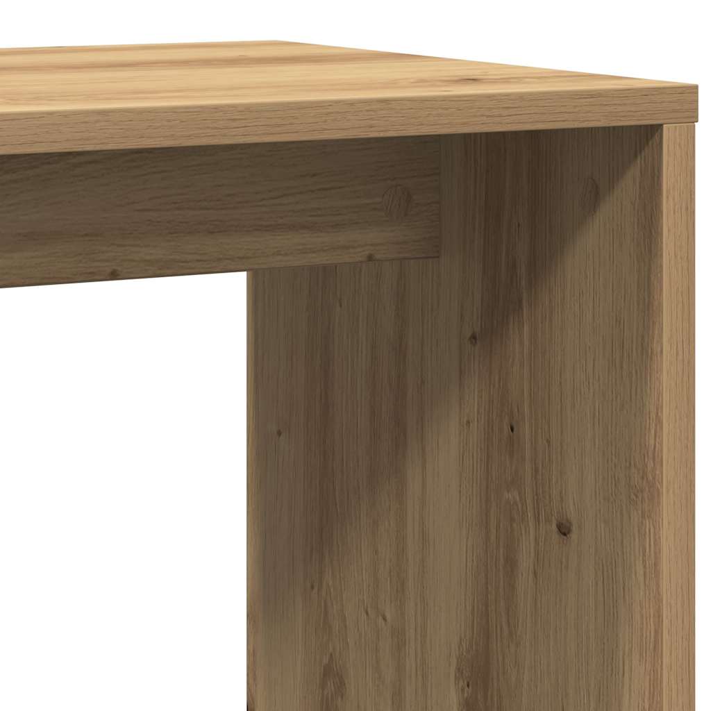 Bijzettafel 59X36X38 Cm Bewerkt Hout