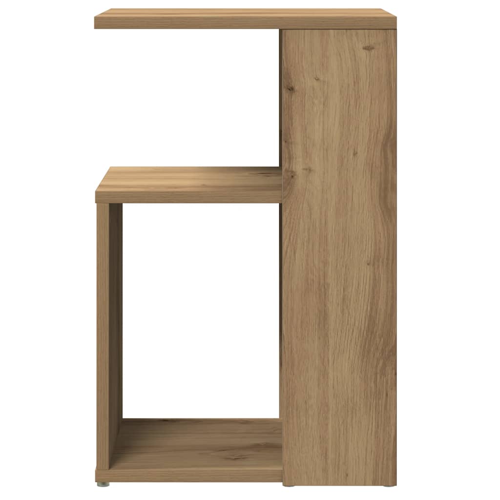 Bijzettafel 36X30X56 Cm Bewerkt Hout
