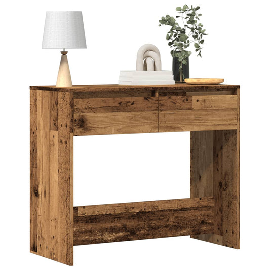 Wandtafel 89X41X76,5 Cm Bewerkt Hout Kleurig