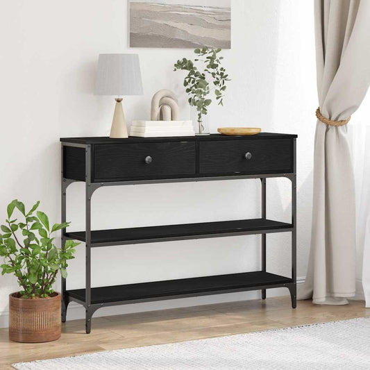 Console Tafel Met Lade Met Plank 100 X 25 X 75 Cm