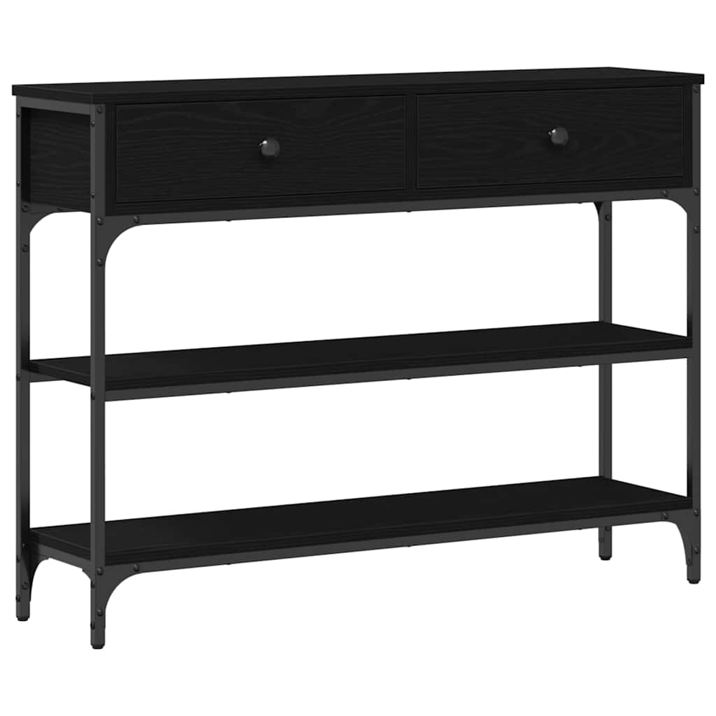 Console Tafel Met Lade Met Plank 100 X 25 X 75 Cm