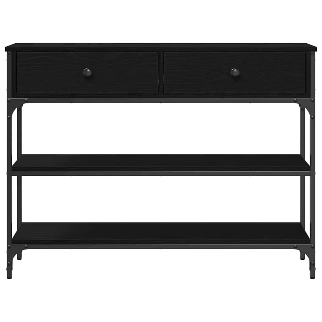 Console Tafel Met Lade Met Plank 100 X 25 X 75 Cm