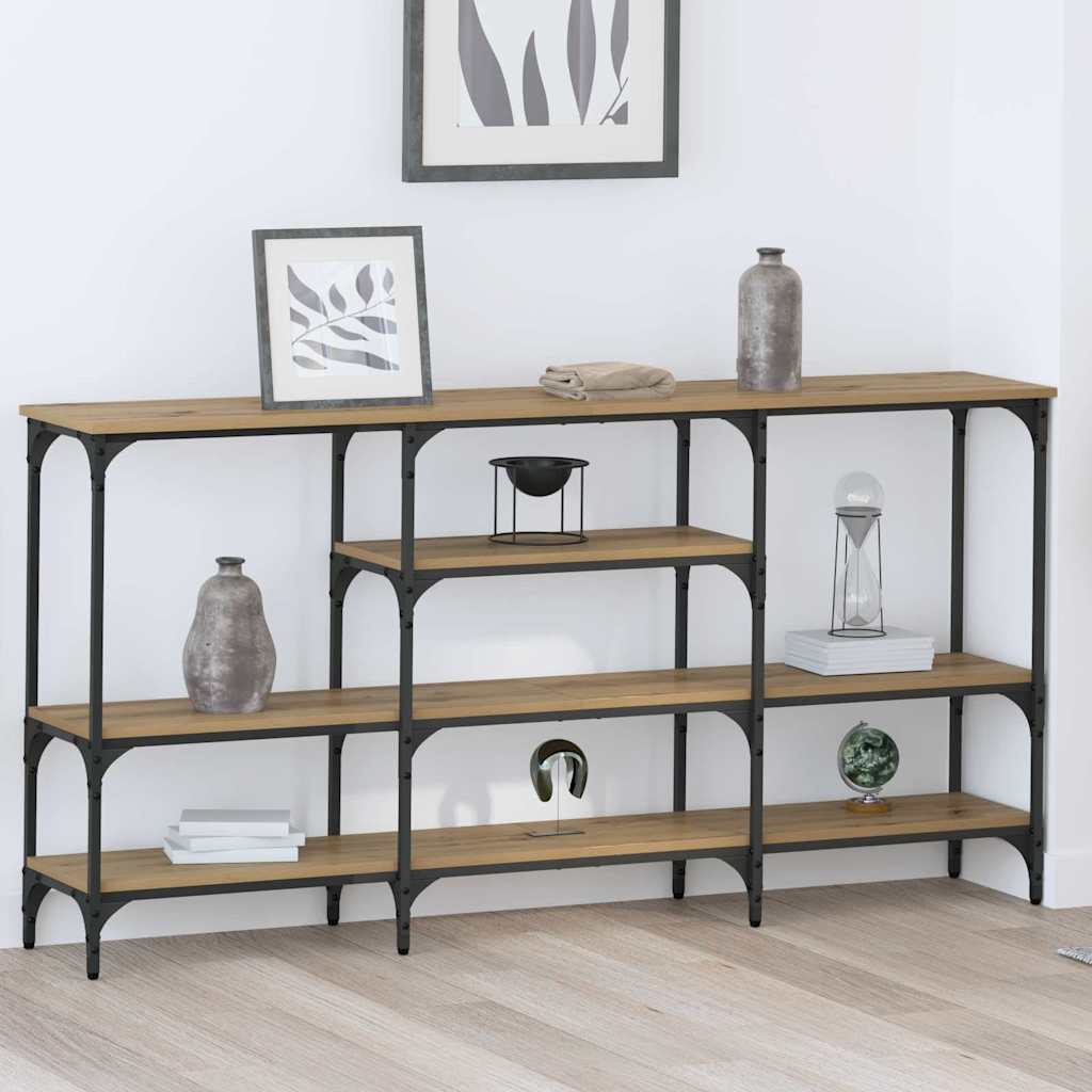 Wandtafel 160X29X80 Cm Bewerkt Hout